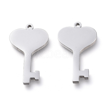 304 Stainless Steel Pendants LS-STAS-WH0016-05-P01-1