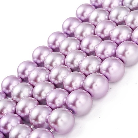 Eco-Friendly Grade A Glass Pearl Beads HY-J002-12mm-HX025-1