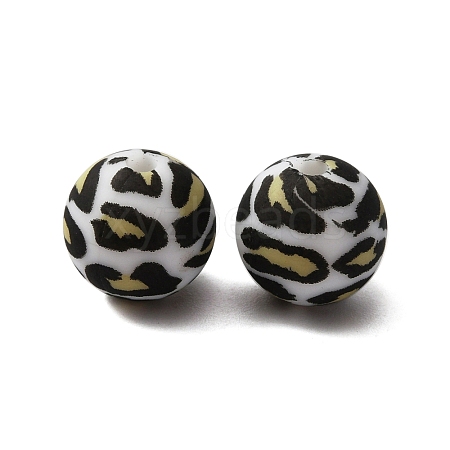 Silicone Beads SIL-WH0001-29C-1