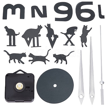 Iron Clock Movement and Pointers FIND-WH0056-47-1