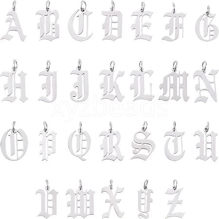 201 Stainless Steel Pendants STAS-UN0012-78P-1