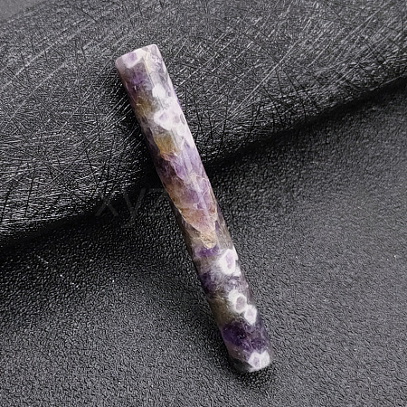 Natural Amethyst Healing Column Stone Ornaments PW-WG32284-03-1