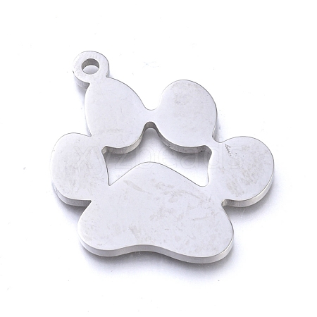 Non-Tarnish 304 Stainless Steel Pendants STAS-L245-019A-P-1
