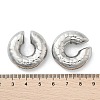 304 Stainless Steel C-Shaped Cuff Earrings for Women EJEW-M068-07P-5