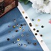 Gorgecraft 200 Sets 4 Colors Iron Grommet Eyelet Findings SCRA-GF0001-02-4