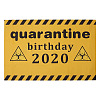 2020 Quarantine Birthday Decorations AJEW-GF0001-64A-1