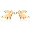 Cute Mini Flying Dragon Animal Earrings for Girls - Stainless Steel. ST7731318-1