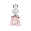 ABS Plastic Pearl with Acrylic Pendants PALLOY-JF03603-3