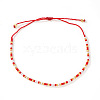 12Pcs Adjustable Summer Seed Beaded Bracelets Sets JD5080-2