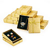 Rectangle Paper Jewelry Set Storage Boxes with Bowknot CON-TAC0014-04F-2