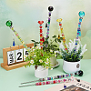 DIY Resin & Acrylic & Glass Drawer Knob Garden Stake Making Kits DIY-OC0014-01-4