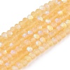 Transparent Glass Beads Strands EGLA-A044-T1mm-MB03-1