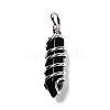 Natural Obsidian Big Pointed Pendants G-I322-05P-01-2