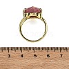 Brass Cuff Open Rings RJEW-D347-01G-7