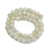 Natural Green Moonstone Beads Strands G-NH0060-A01-02-3
