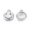 Tibetan Style Alloy Pendants TIBEP-T010-05AS-1