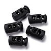 Plastic Spring Cord Lock Stopper Cylinder LS-FIND-I013-A12-1