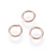 304 Stainless Steel Open Jump Rings STAS-O098-02RG-03-1