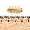 Brass Slide Lock Clasps DIY-F910-01B-G-3