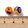 Handmade Millefiori Lampwork Beads LAMP-R003-02A-02-3