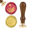 DIY Wood Wax Seal Stamp AJEW-WH0131-214-1