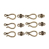 Tibetan Style Hook and Eye Clasps MLF1278Y-1