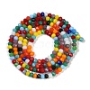 Rondelle Glass Bead Strands GLAA-C034-01B-3