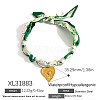 304 Stainless Steel Pendant Printed Scarf Necklaces FS-WGD2FA8-09-1