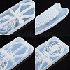 DIY Comb & Mirror Silicone Molds Kits DIY-TA0008-42-3