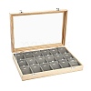 Wooden Pendant Presentation Boxes ODIS-P006-08-5