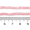 Baking Electroplate Glass Beads Strands DGLA-A039-J4mm-B08-4