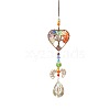 Glass Teardrop Pendant Decoration WG11406-03-1