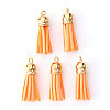 Faux Suede Tassel Pendant Decorations X-FIND-R095-035LG-1