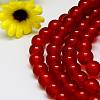 Natural Malaysia Jade Bead Strands G-M099-6mm-04-1