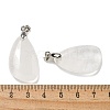 Natural Quartz Crystal Pendants G-G147-02P-03-3