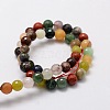Faceted Round Natural Assorted Gemstone Bead Strands G-L437-44-8mm-2