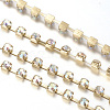 Iron Rhinestone Strass Chains CHC-T002-SS6-02C-1-3