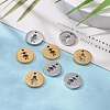 304 Stainless Steel Charms STAS-LS0001-22-5
