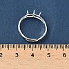 Adjustable Brass Finger Ring Trays for Hanging Pendant KK-K414-03C-S-3