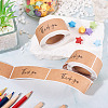 2 Rolls Rectangle Thank You Theme Paper Stickers DIY-TA0013-47B-4