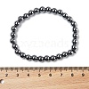 Terahertz Stone Beads Stretch Bracelets X-BJEW-L666-01E-3