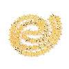 Electroplate Transparent Glass Beads Strands EGLA-Q136-01A-06-2