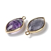 Natural Fluorite Pendants G-B009-01G-03-2