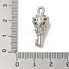 Anti-Tarnish 304 Stainless Steel Pendants STAS-Q334-60P-3