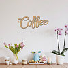 Laser Cut Unfinished Basswood Wall Decoration WOOD-WH0113-122-5