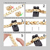 SHEGRACE Stainless Steel Watch Band Bracelets JB651B-6