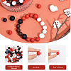 CHGCRAFT DIY Beads Jewelry Making Finding Kit for Halloween DIY-CA0005-53-5