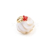 Alloy Enamel Charms ENAM-I067-02G-03B-2