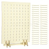 Desktop Rectangle Wooden Jewelry Bracelet Organizer Stands ODIS-YWC0001-01-1