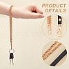 WADORN 2Pcs 2 Style Wristlet Bag Straps DIY-WR0003-05G-4